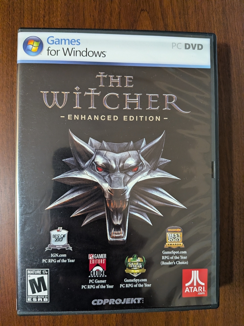 The Witcher: Enhanced Edition - Black PC Game
